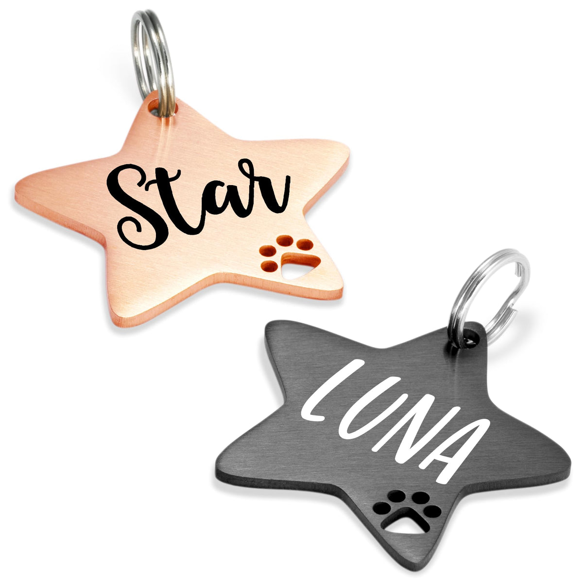 Ultra Joys Personalized Dog Tags - Engraved Pet ID Tag, Custom Your Own