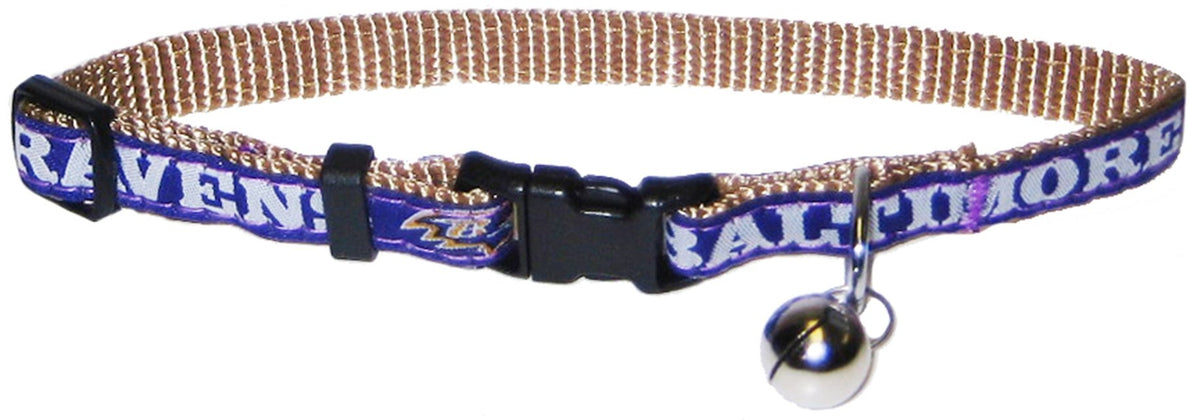 Pets First COLLAR for CATS - NFL SEATTLE SEAHAWKS CAT COLLAR. - Strong & Adjustable FOOTBALL Cat Collars with Metal Jingle Bell