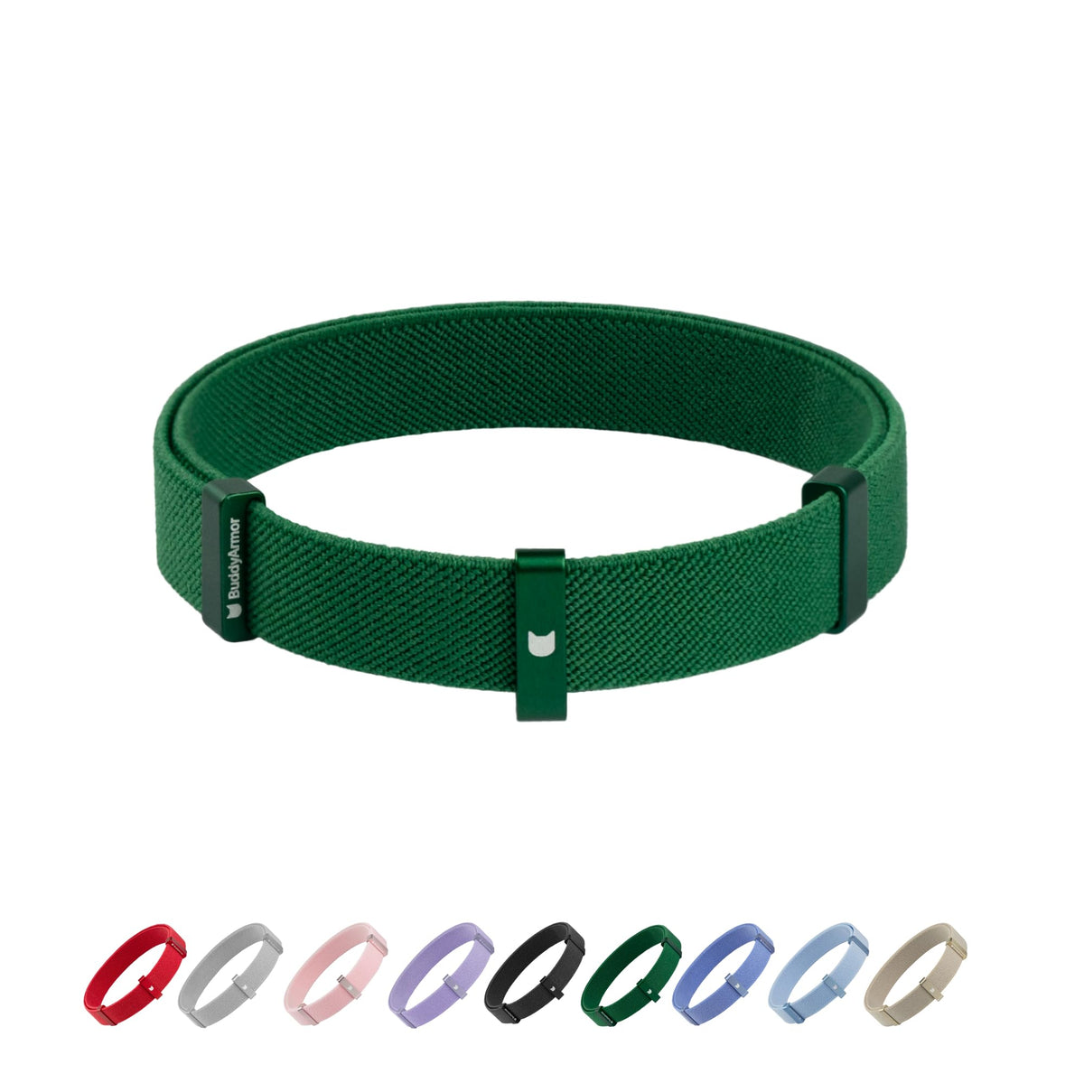 Safety Cat Collar - U.S. IDA Gold Awarding Design, Stretch Elastic Quick Release, Non Breakaway - Light Weight for Kitten, Neck Fit 5.9'-11.8' for All Small Large Cat,S(Blush Pink)