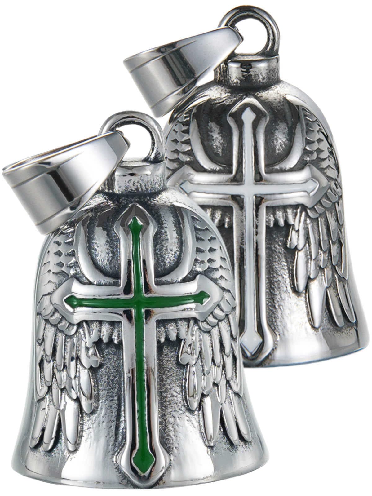Motorcycle Bell Guardian Angel Gremlin Lucky Charm Gift For Riders
