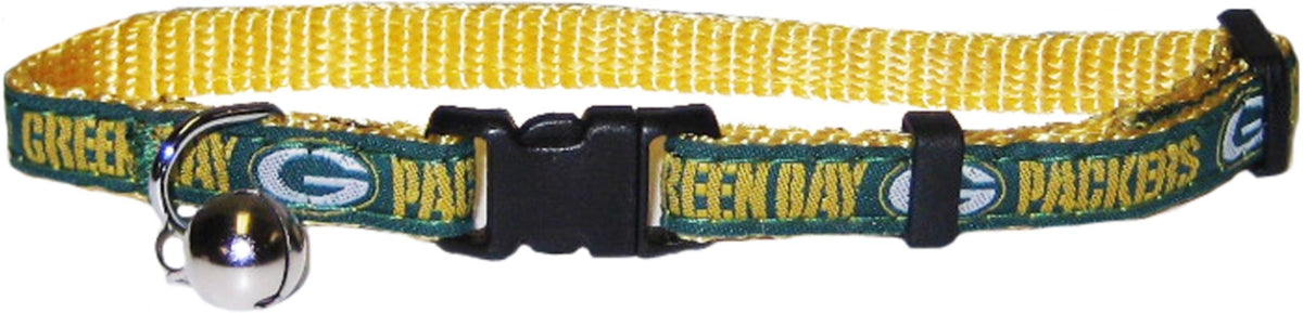 Pets First COLLAR for CATS - NFL SEATTLE SEAHAWKS CAT COLLAR. - Strong & Adjustable FOOTBALL Cat Collars with Metal Jingle Bell