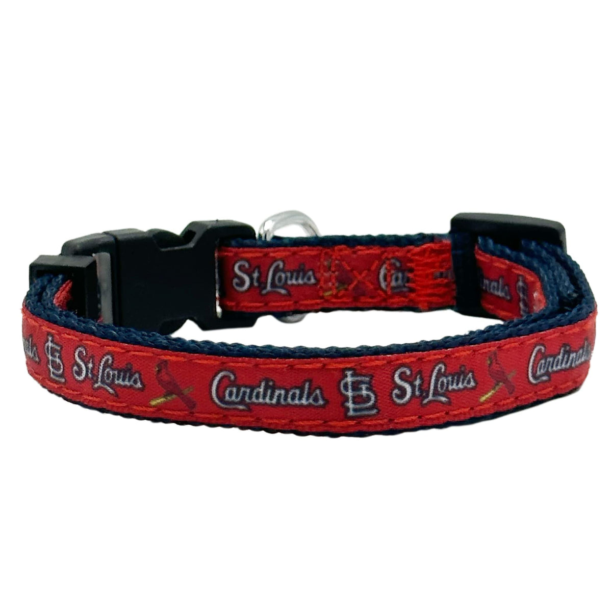 MLB CAT COLLAR. - DETROIT TIGERS CAT COLLAR. - Strong & Adjustable BASEBALL Cat Collars with Metal Jingle Bell
