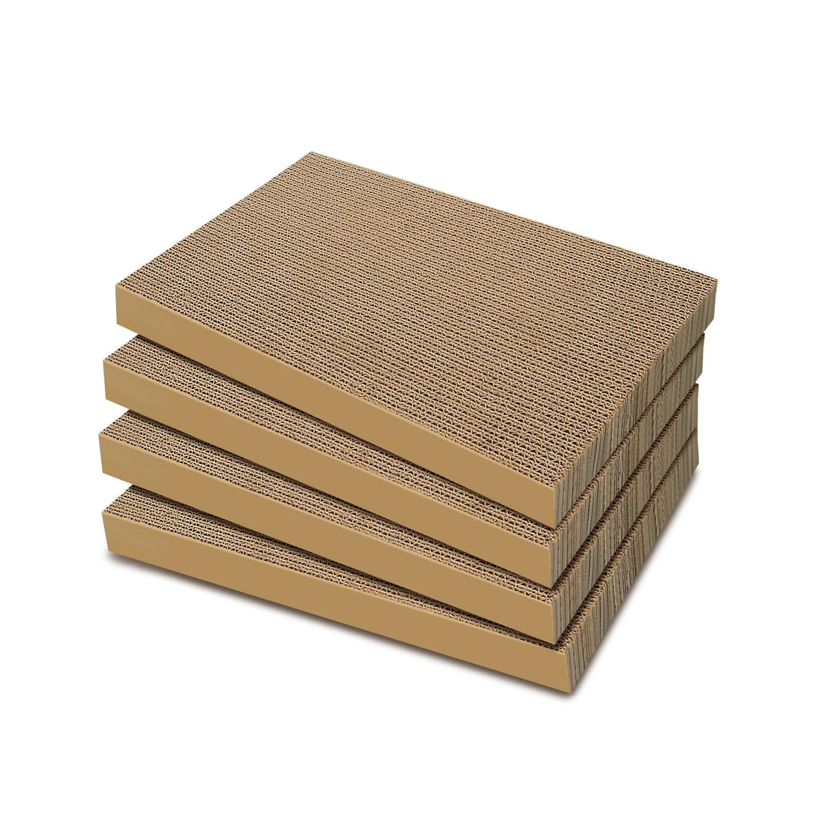 Cat Scratcher, 5 Packs in 1 Cardboard Box Cat Scratching Pad, Large