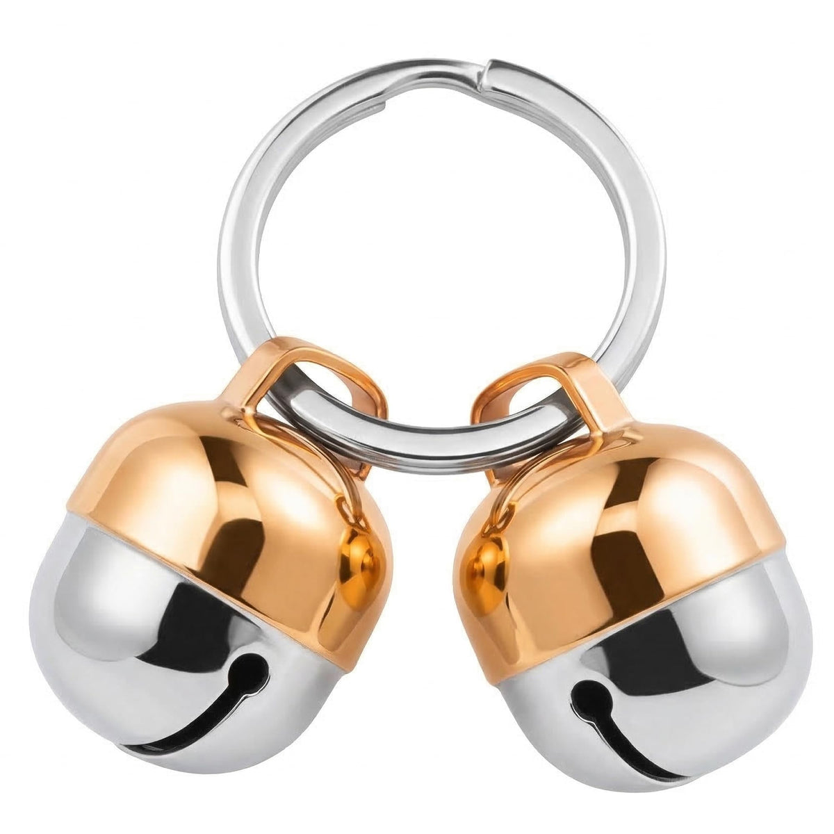 Beau's Bells 2 Extra Loud Cat & Dog Bells | Pet Tracker | Save Birds & Wildlife | Luxury Handmade Copper (Small)