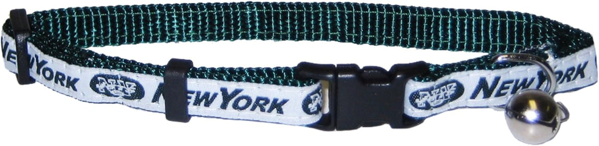 Pets First COLLAR for CATS - NFL SEATTLE SEAHAWKS CAT COLLAR. - Strong & Adjustable FOOTBALL Cat Collars with Metal Jingle Bell