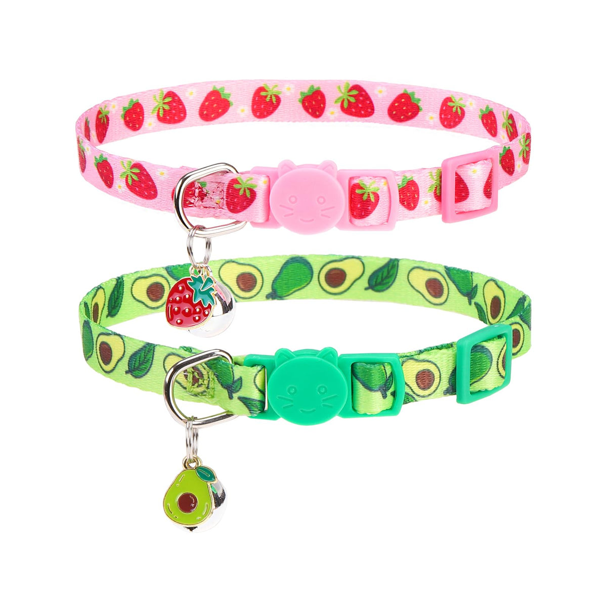 PUPTECK Cat Collar Breakaway with Bells, Kitten Outfit
