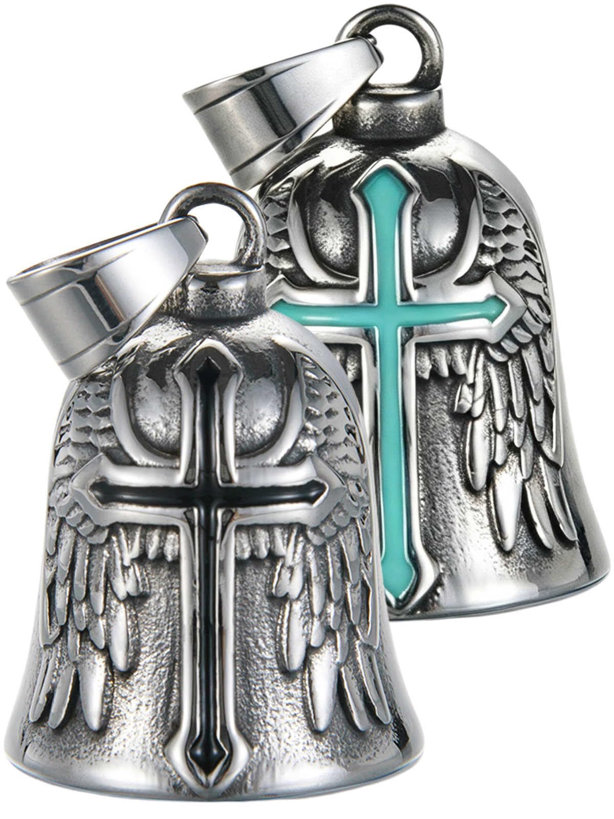 Motorcycle Bell Guardian Angel Gremlin Lucky Charm Gift For Riders