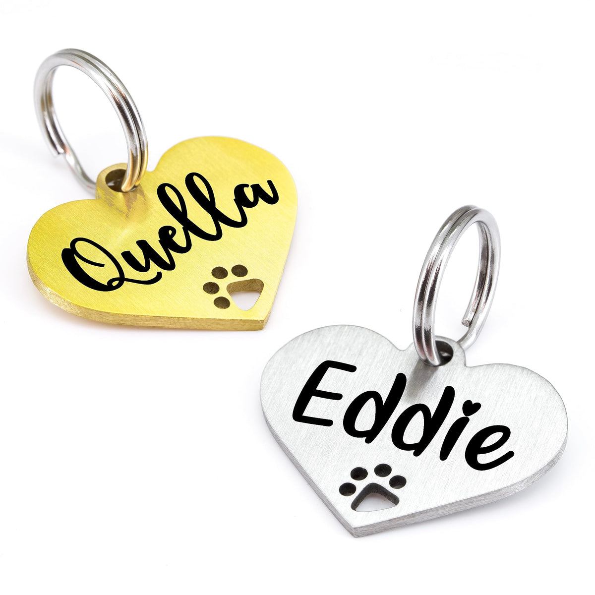 Ultra Joys Personalized Dog Tags - Engraved Pet ID Tag, Custom Your Own