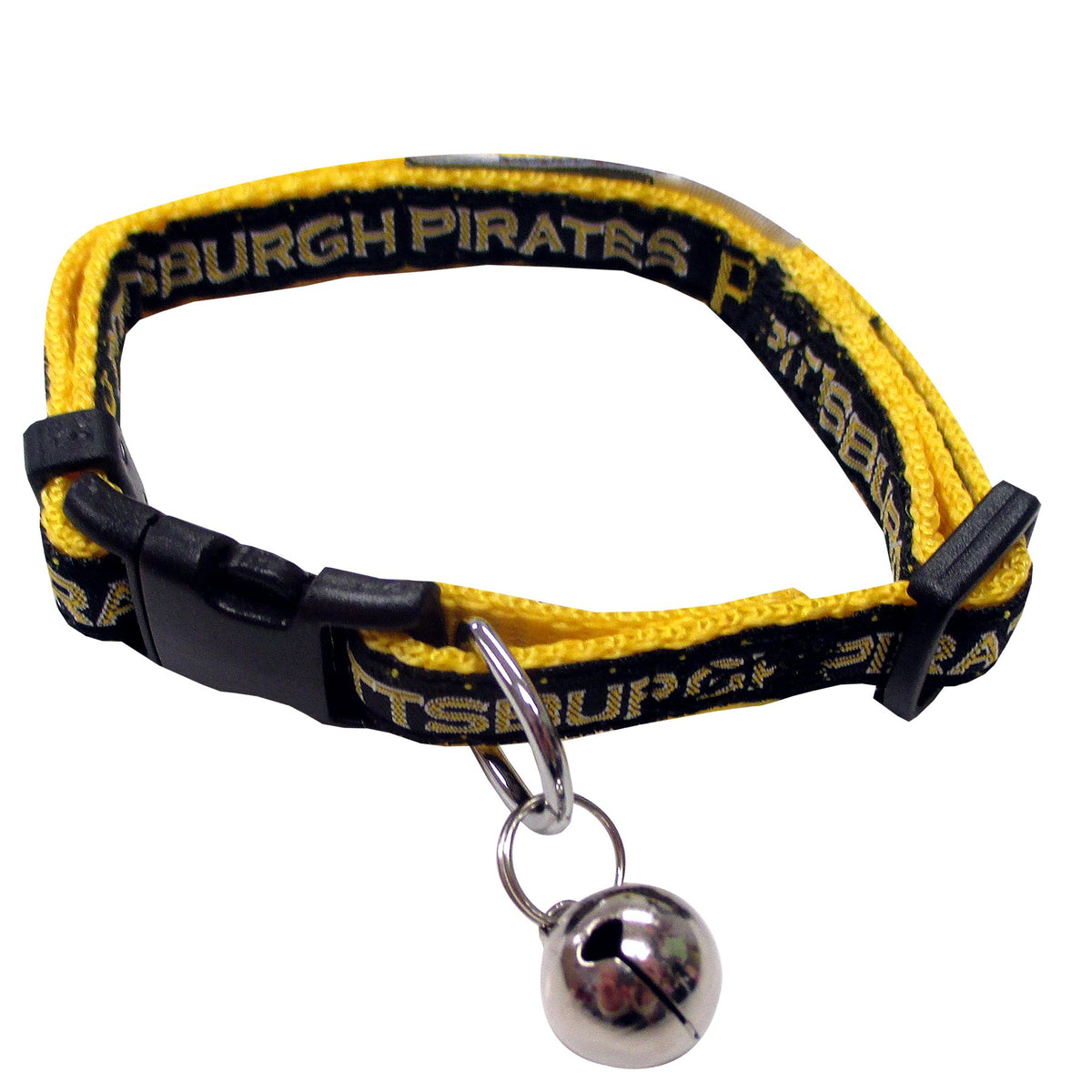 MLB CAT COLLAR. - DETROIT TIGERS CAT COLLAR. - Strong & Adjustable BASEBALL Cat Collars with Metal Jingle Bell