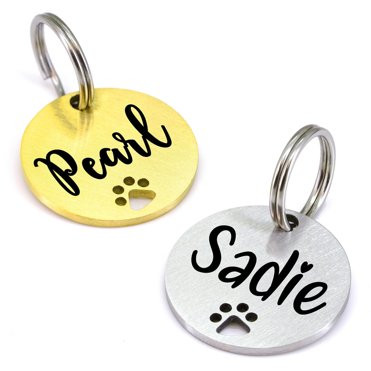 Ultra Joys Personalized Dog Tags - Engraved Pet ID Tag, Custom Your Own