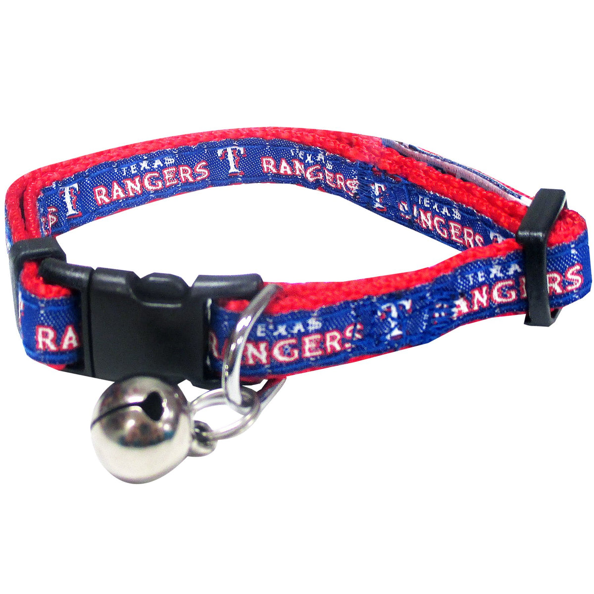 MLB CAT COLLAR. - DETROIT TIGERS CAT COLLAR. - Strong & Adjustable BASEBALL Cat Collars with Metal Jingle Bell
