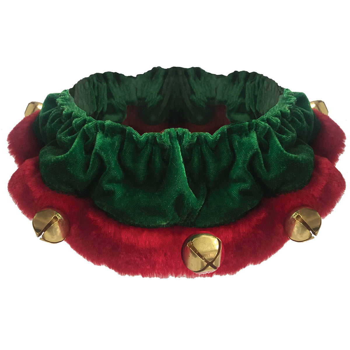Huxley & Kent Ruff Pet Scrunchy, Santa Red, Small