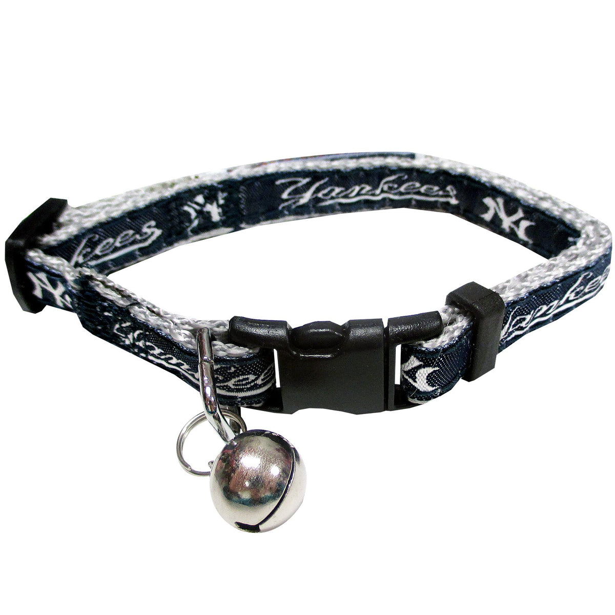 MLB CAT COLLAR. - DETROIT TIGERS CAT COLLAR. - Strong & Adjustable BASEBALL Cat Collars with Metal Jingle Bell