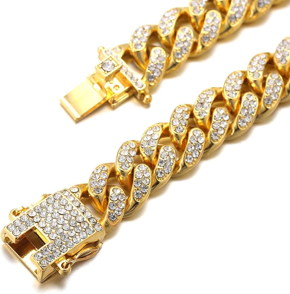 Halukakah Cat Collar - Carat - 18k Real Gold Plated 12", with Bell