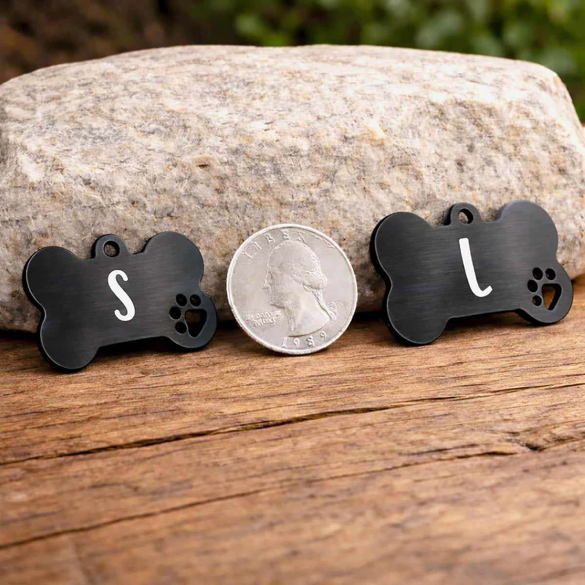 Ultra Joys Personalized Dog Tags - Engraved Pet ID Tag, Custom Your Own