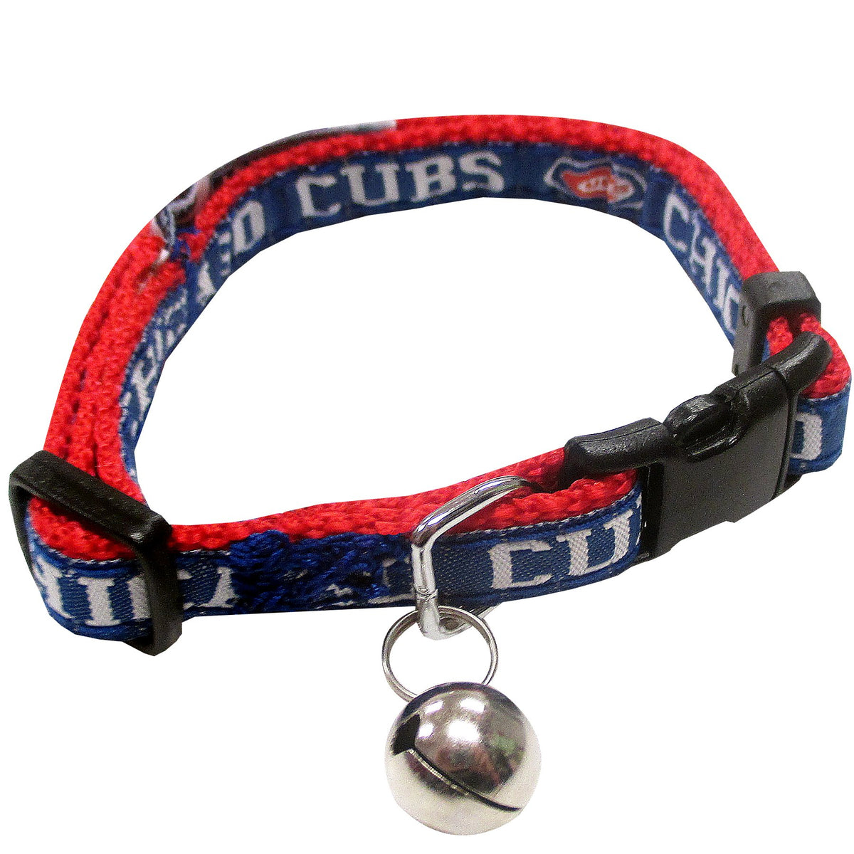 MLB CAT COLLAR. - DETROIT TIGERS CAT COLLAR. - Strong & Adjustable BASEBALL Cat Collars with Metal Jingle Bell