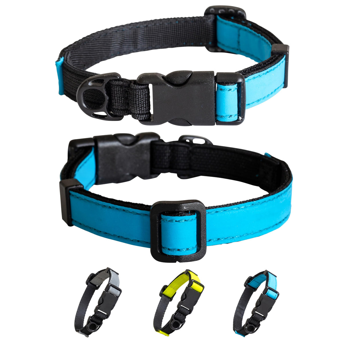 Reflective Silver Stretch Cat Collar – Escape-Safe Alternative to Breakaway